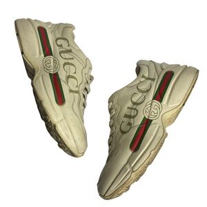 Authentic Gucci Rython Sneakers Size 35